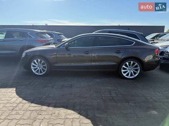 Коричневый Ауди A5 Sportback, объемом двигателя 2 л и пробегом 194 тыс. км за 13300 $, фото 4 на Automoto.ua