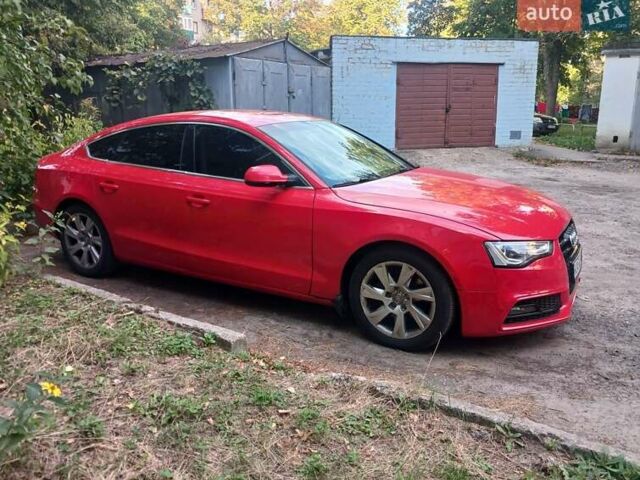 Червоний Ауді A5 Sportback, об'ємом двигуна 1.98 л та пробігом 135 тис. км за 13000 $, фото 9 на Automoto.ua
