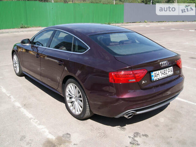 Червоний Ауді A5 Sportback, об'ємом двигуна 2 л та пробігом 165 тис. км за 16300 $, фото 6 на Automoto.ua