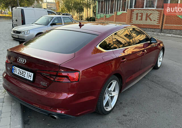 Красный Ауди A5 Sportback, объемом двигателя 2 л и пробегом 143 тыс. км за 24300 $, фото 22 на Automoto.ua