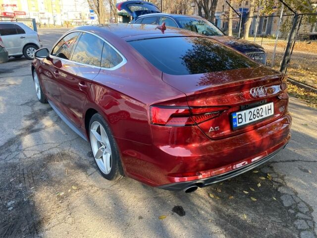 Красный Ауди A5 Sportback, объемом двигателя 2 л и пробегом 140 тыс. км за 25300 $, фото 6 на Automoto.ua