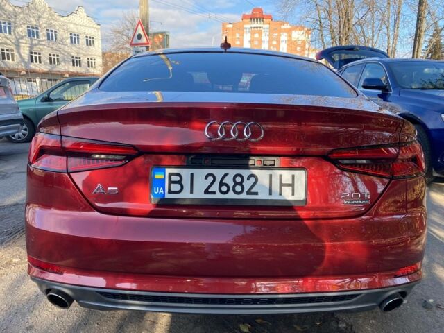 Красный Ауди A5 Sportback, объемом двигателя 2 л и пробегом 140 тыс. км за 25300 $, фото 8 на Automoto.ua