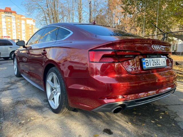 Красный Ауди A5 Sportback, объемом двигателя 2 л и пробегом 140 тыс. км за 25300 $, фото 5 на Automoto.ua