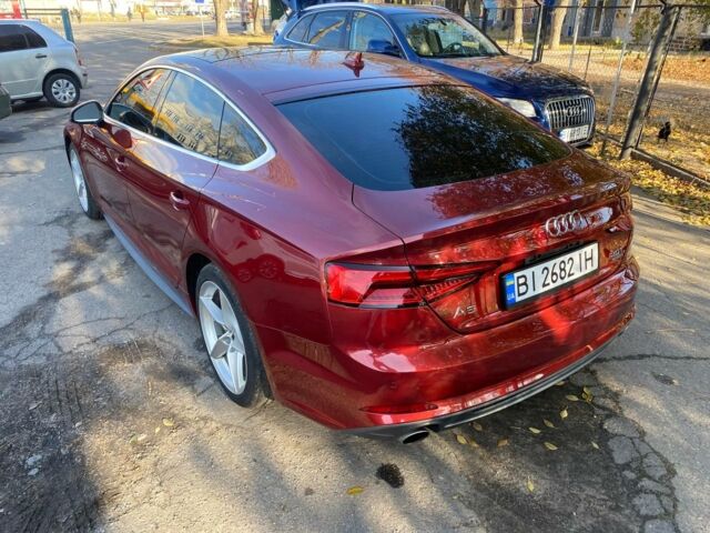 Красный Ауди A5 Sportback, объемом двигателя 2 л и пробегом 140 тыс. км за 25300 $, фото 7 на Automoto.ua