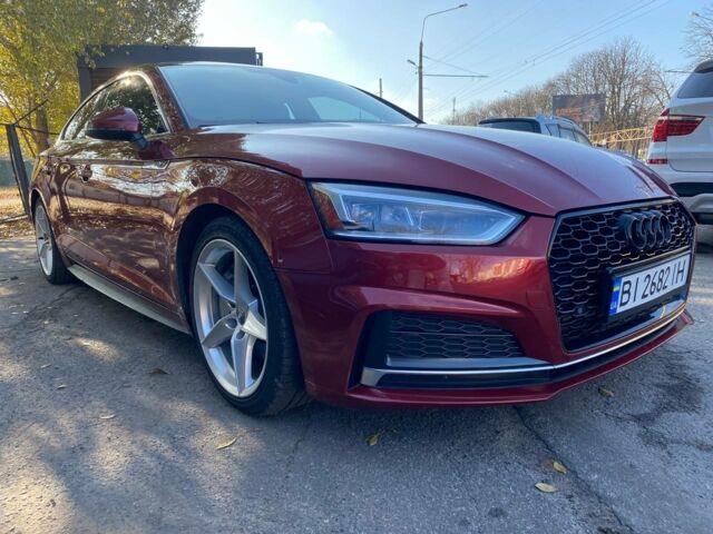 Красный Ауди A5 Sportback, объемом двигателя 2 л и пробегом 140 тыс. км за 25300 $, фото 2 на Automoto.ua