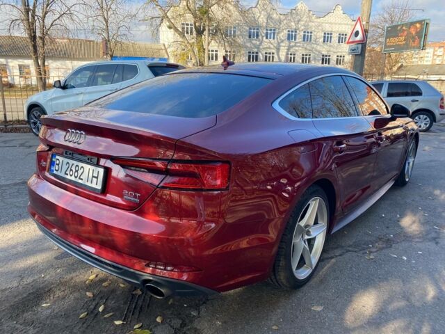 Красный Ауди A5 Sportback, объемом двигателя 2 л и пробегом 140 тыс. км за 25300 $, фото 10 на Automoto.ua