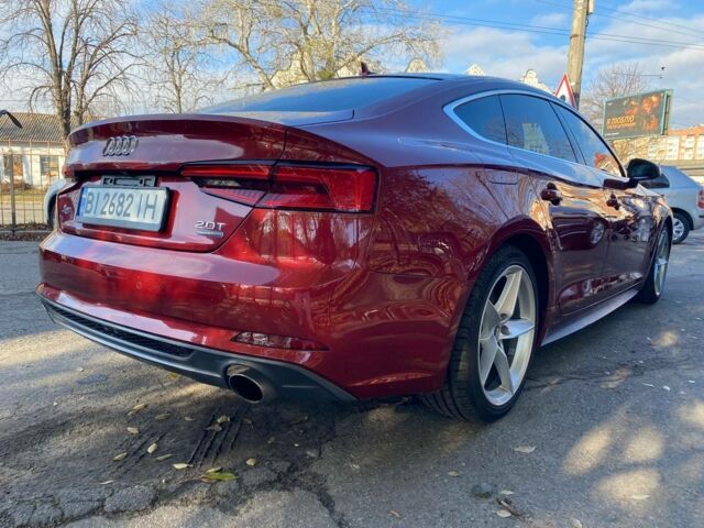 Красный Ауди A5 Sportback, объемом двигателя 2 л и пробегом 140 тыс. км за 25300 $, фото 11 на Automoto.ua