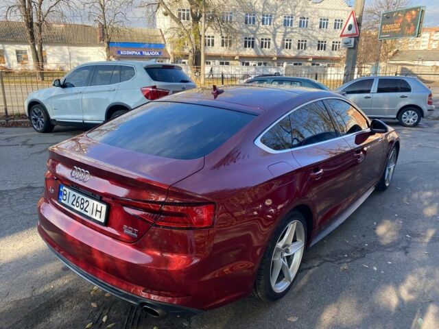 Красный Ауди A5 Sportback, объемом двигателя 2 л и пробегом 140 тыс. км за 25300 $, фото 12 на Automoto.ua