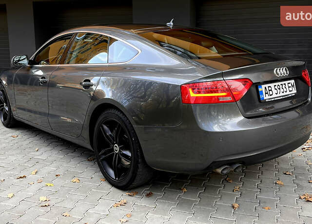 Серый Ауди A5 Sportback, объемом двигателя 1.97 л и пробегом 265 тыс. км за 12700 $, фото 5 на Automoto.ua