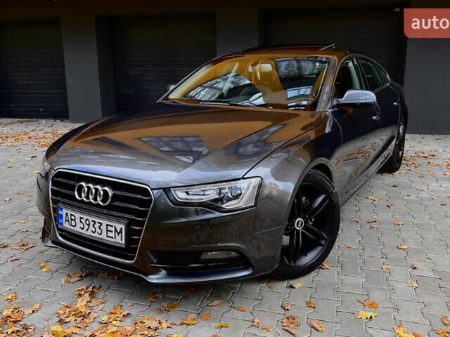 Серый Ауди A5 Sportback, объемом двигателя 1.97 л и пробегом 265 тыс. км за 12700 $, фото 2 на Automoto.ua