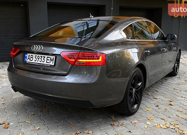 Серый Ауди A5 Sportback, объемом двигателя 1.97 л и пробегом 265 тыс. км за 12700 $, фото 4 на Automoto.ua