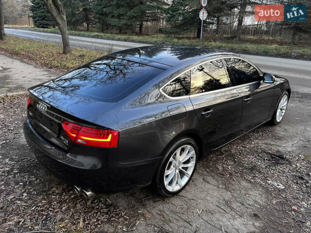Серый Ауди A5 Sportback, объемом двигателя 2 л и пробегом 191 тыс. км за 13500 $, фото 6 на Automoto.ua