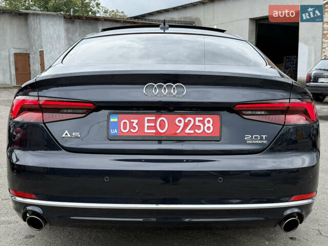 Серый Ауди A5 Sportback, объемом двигателя 2 л и пробегом 156 тыс. км за 22900 $, фото 17 на Automoto.ua