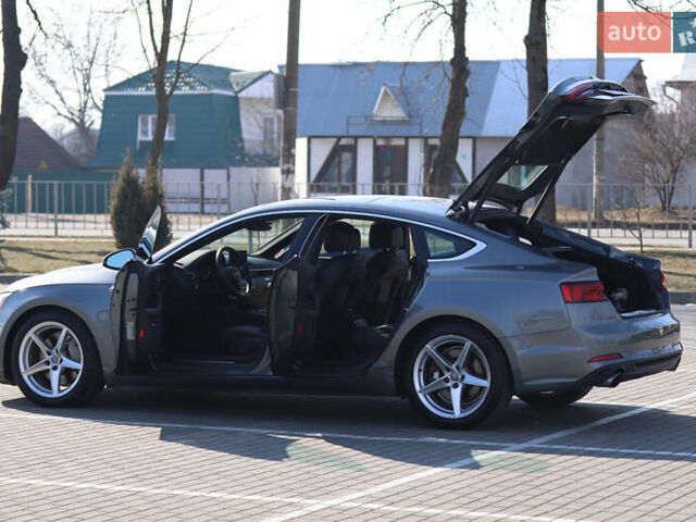 Сірий Ауді A5 Sportback, об'ємом двигуна 2 л та пробігом 96 тис. км за 23900 $, фото 18 на Automoto.ua