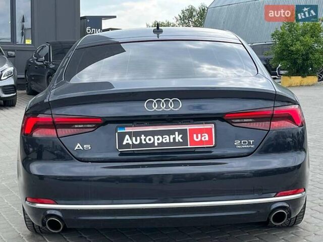 Серый Ауди A5 Sportback, объемом двигателя 2 л и пробегом 131 тыс. км за 23990 $, фото 8 на Automoto.ua