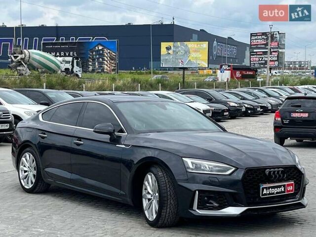 Серый Ауди A5 Sportback, объемом двигателя 2 л и пробегом 131 тыс. км за 23990 $, фото 2 на Automoto.ua
