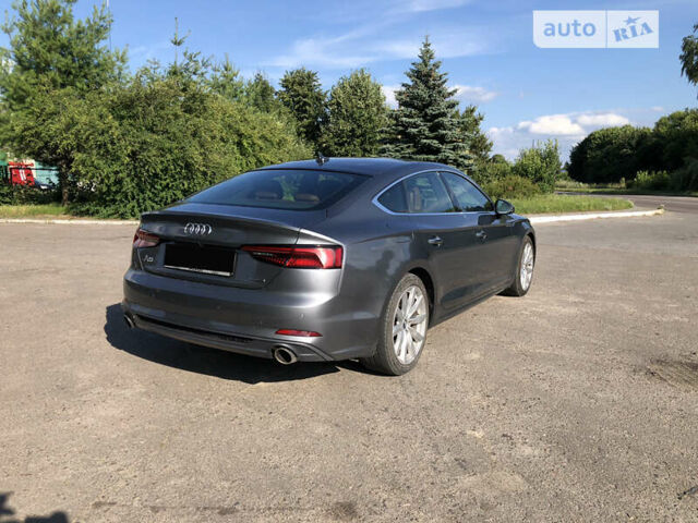 Сірий Ауді A5 Sportback, об'ємом двигуна 2 л та пробігом 54 тис. км за 29800 $, фото 31 на Automoto.ua