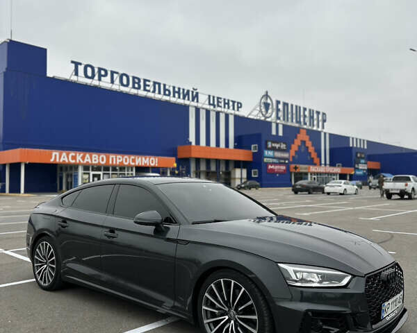 Серый Ауди A5 Sportback, объемом двигателя 1.98 л и пробегом 97 тыс. км за 27500 $, фото 8 на Automoto.ua