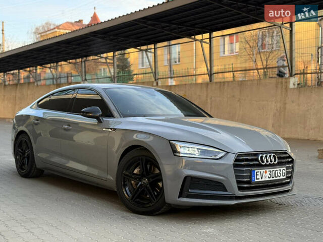 Серый Ауди A5 Sportback, объемом двигателя 2 л и пробегом 222 тыс. км за 27950 $, фото 7 на Automoto.ua