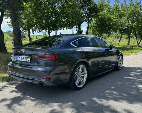 Серый Ауди A5 Sportback, объемом двигателя 2 л и пробегом 116 тыс. км за 27500 $, фото 6 на Automoto.ua