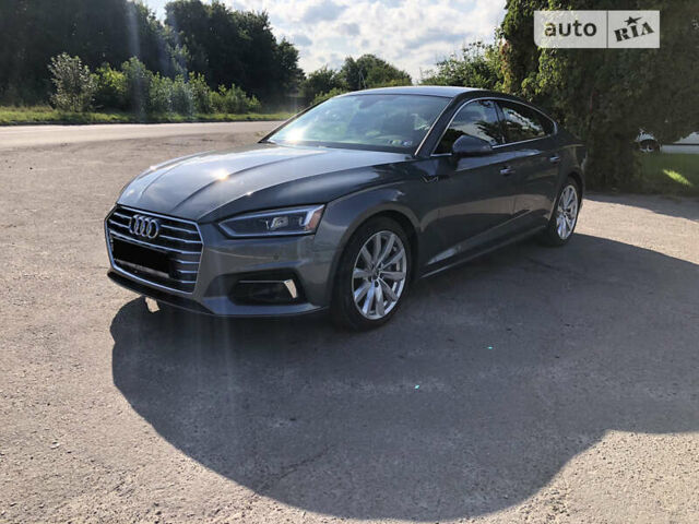 Сірий Ауді A5 Sportback, об'ємом двигуна 2 л та пробігом 54 тис. км за 29800 $, фото 27 на Automoto.ua