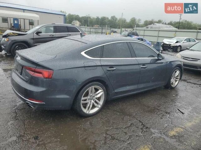 Серый Ауди A5 Sportback, объемом двигателя 2 л и пробегом 85 тыс. км за 5000 $, фото 2 на Automoto.ua