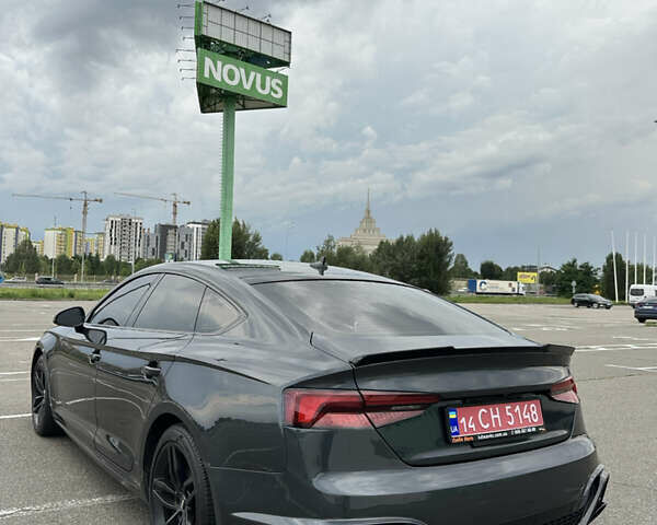 Серый Ауди A5 Sportback, объемом двигателя 2 л и пробегом 153 тыс. км за 22500 $, фото 2 на Automoto.ua