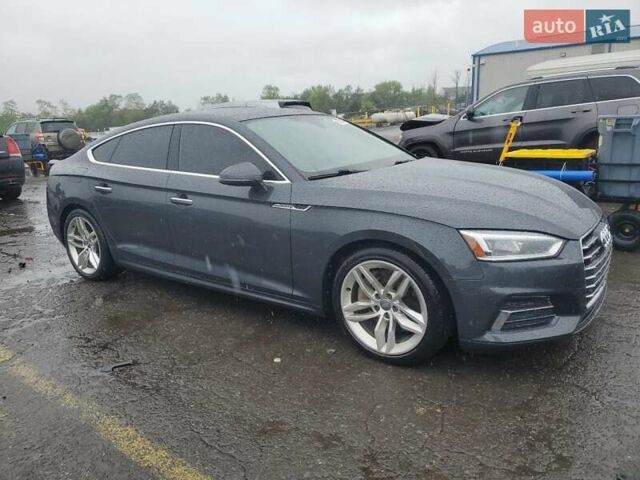 Серый Ауди A5 Sportback, объемом двигателя 2 л и пробегом 85 тыс. км за 5000 $, фото 3 на Automoto.ua