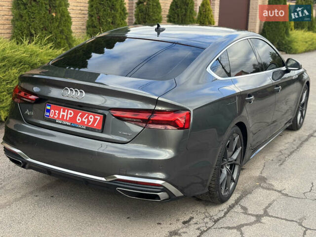 Серый Ауди A5 Sportback, объемом двигателя 2 л и пробегом 39 тыс. км за 31999 $, фото 16 на Automoto.ua