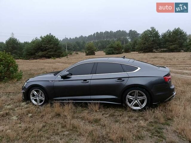 Серый Ауди A5 Sportback, объемом двигателя 1.98 л и пробегом 260 тыс. км за 24750 $, фото 1 на Automoto.ua
