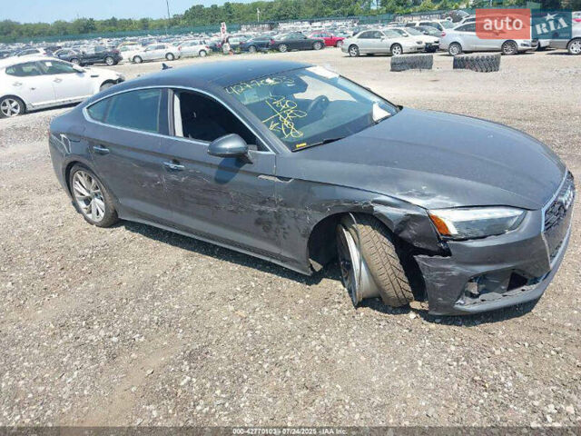 Серый Ауди A5 Sportback, объемом двигателя 2 л и пробегом 22 тыс. км за 25950 $, фото 1 на Automoto.ua