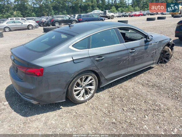 Серый Ауди A5 Sportback, объемом двигателя 2 л и пробегом 22 тыс. км за 25950 $, фото 3 на Automoto.ua