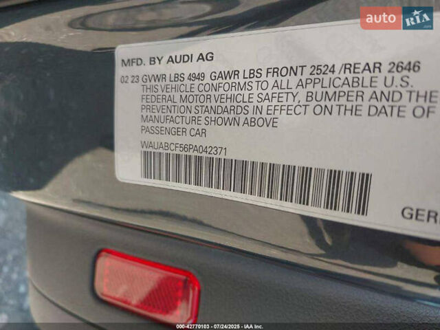 Серый Ауди A5 Sportback, объемом двигателя 2 л и пробегом 22 тыс. км за 25950 $, фото 7 на Automoto.ua