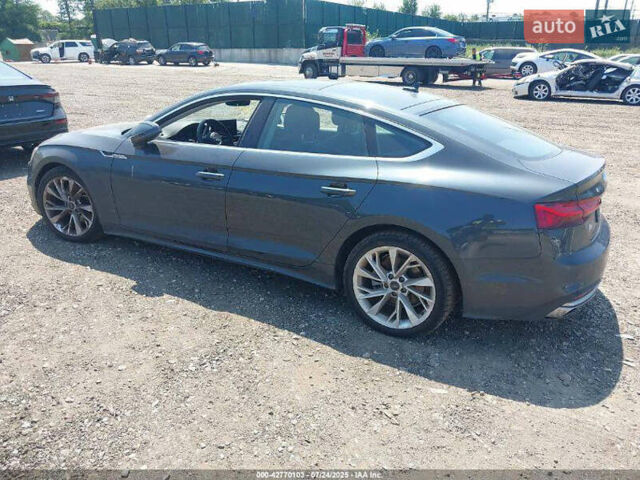 Серый Ауди A5 Sportback, объемом двигателя 2 л и пробегом 22 тыс. км за 25950 $, фото 2 на Automoto.ua