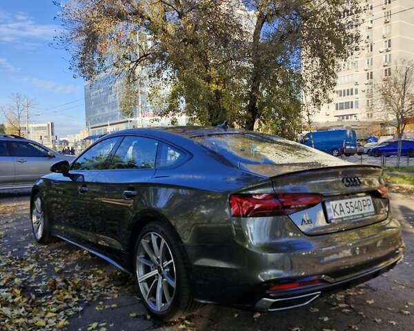 Серый Ауди A5 Sportback, объемом двигателя 1.98 л и пробегом 12 тыс. км за 39000 $, фото 4 на Automoto.ua