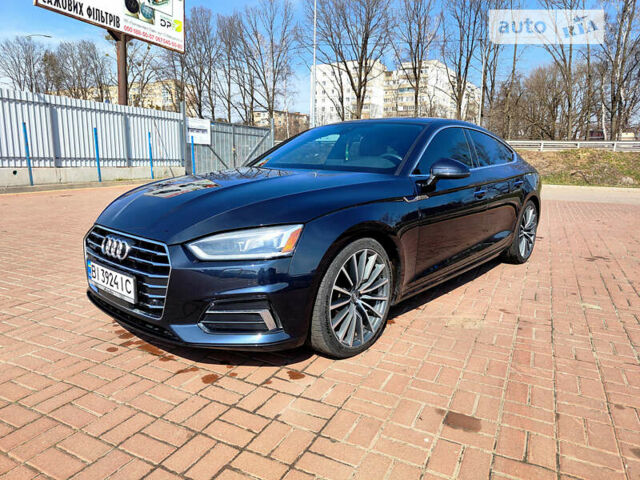 Синий Ауди A5 Sportback, объемом двигателя 1.98 л и пробегом 81 тыс. км за 24800 $, фото 14 на Automoto.ua