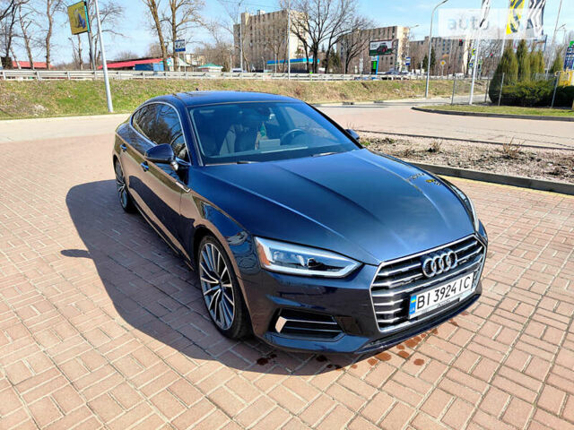 Синий Ауди A5 Sportback, объемом двигателя 1.98 л и пробегом 81 тыс. км за 24800 $, фото 4 на Automoto.ua