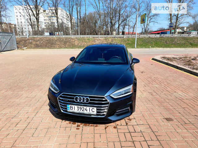 Синий Ауди A5 Sportback, объемом двигателя 1.98 л и пробегом 81 тыс. км за 24800 $, фото 2 на Automoto.ua