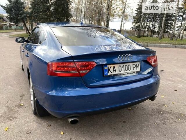 Синий Ауди A5 Sportback, объемом двигателя 1.98 л и пробегом 160 тыс. км за 13500 $, фото 10 на Automoto.ua