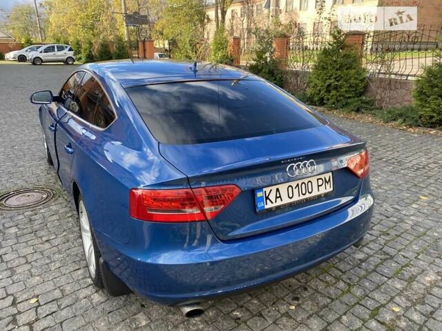 Синий Ауди A5 Sportback, объемом двигателя 1.98 л и пробегом 160 тыс. км за 13500 $, фото 6 на Automoto.ua