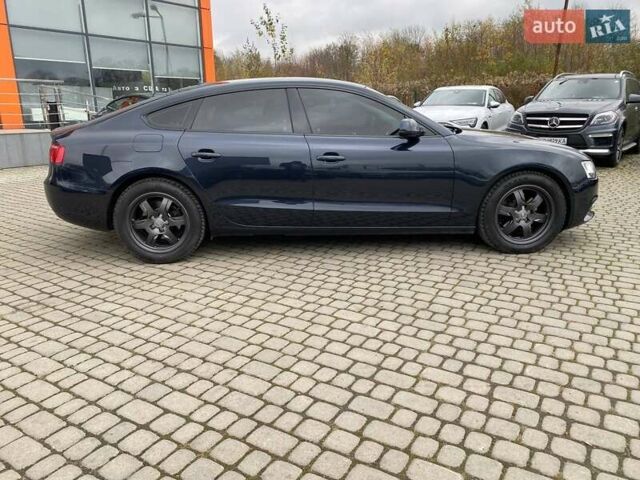 Синій Ауді A5 Sportback, об'ємом двигуна 1.97 л та пробігом 200 тис. км за 12900 $, фото 7 на Automoto.ua