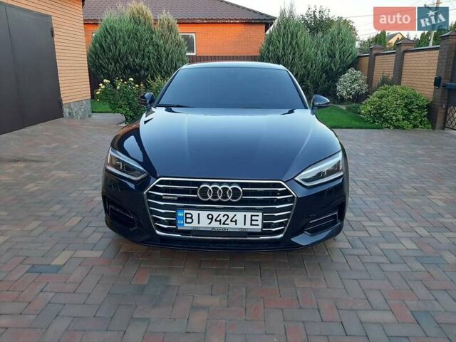Синий Ауди A5 Sportback, объемом двигателя 2 л и пробегом 89 тыс. км за 21500 $, фото 7 на Automoto.ua