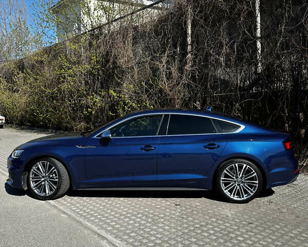 Синій Ауді A5 Sportback, об'ємом двигуна 2 л та пробігом 138 тис. км за 29300 $, фото 7 на Automoto.ua