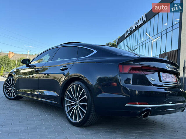 Синій Ауді A5 Sportback, об'ємом двигуна 2 л та пробігом 153 тис. км за 24500 $, фото 12 на Automoto.ua