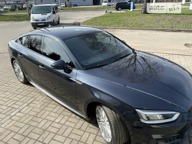 Синий Ауди A5 Sportback, объемом двигателя 2 л и пробегом 212 тыс. км за 27300 $, фото 5 на Automoto.ua