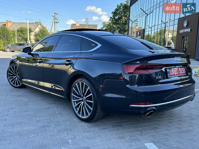 Синій Ауді A5 Sportback, об'ємом двигуна 2 л та пробігом 153 тис. км за 24500 $, фото 13 на Automoto.ua