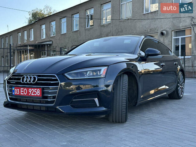Синій Ауді A5 Sportback, об'ємом двигуна 2 л та пробігом 153 тис. км за 24500 $, фото 7 на Automoto.ua