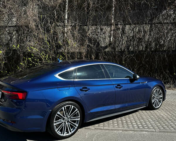 Синій Ауді A5 Sportback, об'ємом двигуна 2 л та пробігом 138 тис. км за 29300 $, фото 14 на Automoto.ua