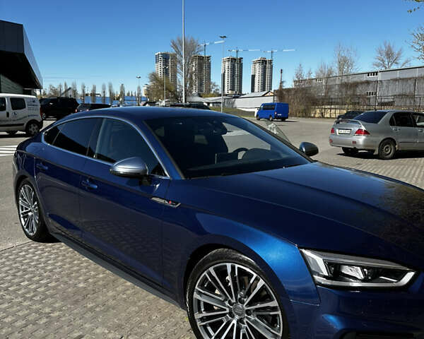 Синій Ауді A5 Sportback, об'ємом двигуна 2 л та пробігом 138 тис. км за 29300 $, фото 22 на Automoto.ua