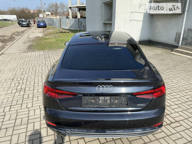 Синий Ауди A5 Sportback, объемом двигателя 2 л и пробегом 212 тыс. км за 27300 $, фото 12 на Automoto.ua